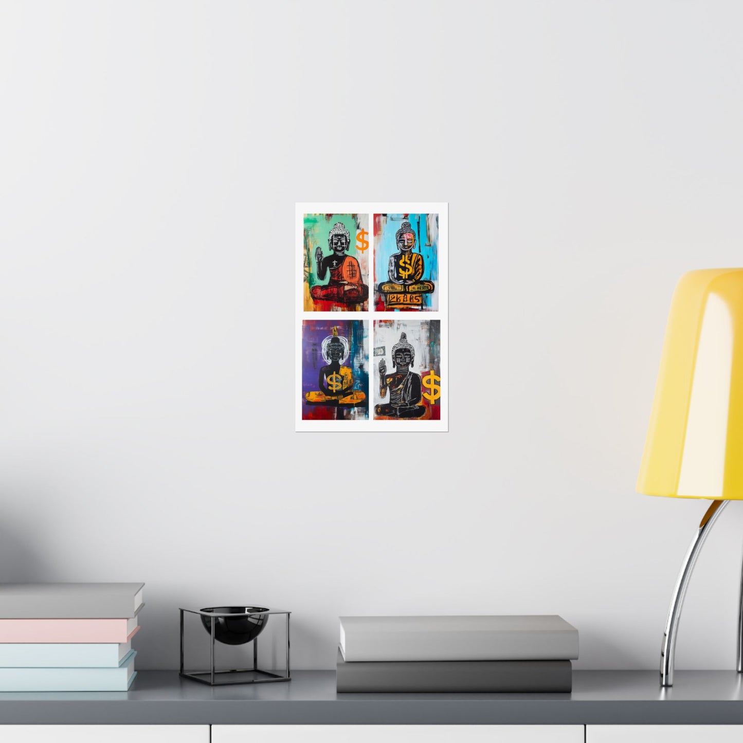 Buddha Series Collage Print