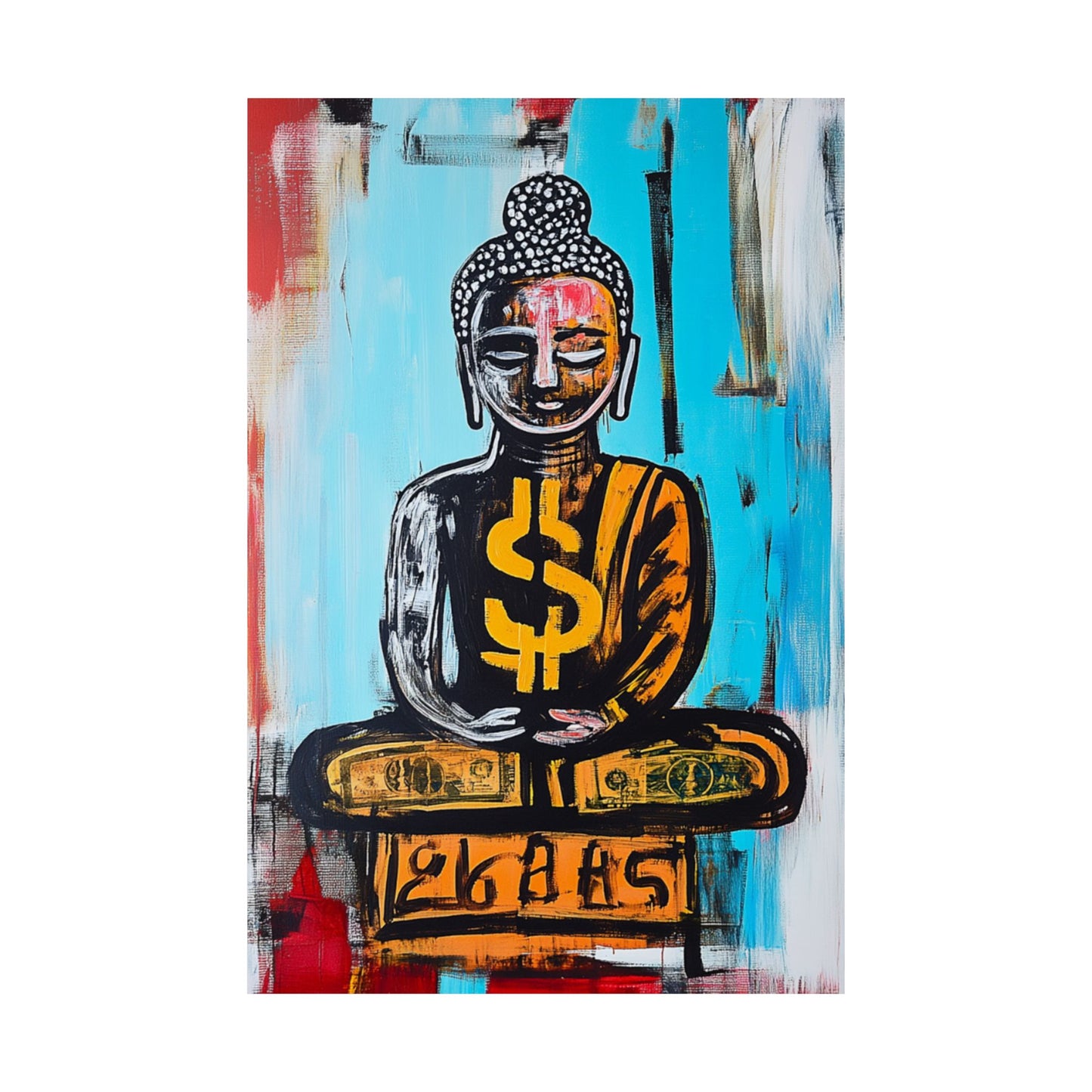 Buddha Series Blue Print