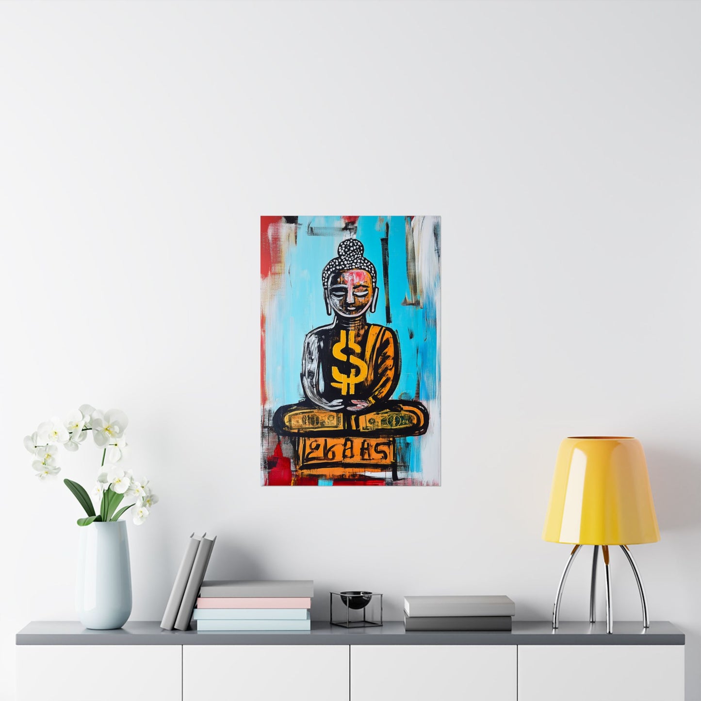 Buddha Series Blue Print