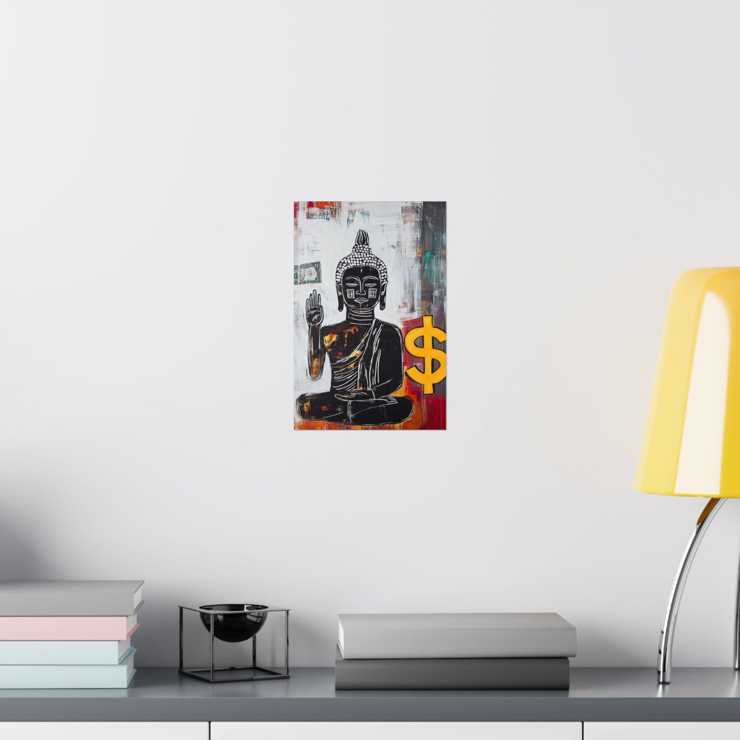Buddha Series White Print