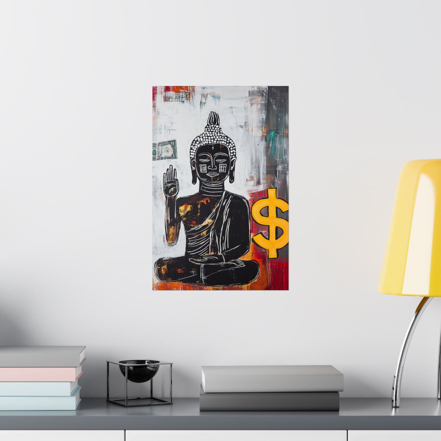 Buddha Series White Print