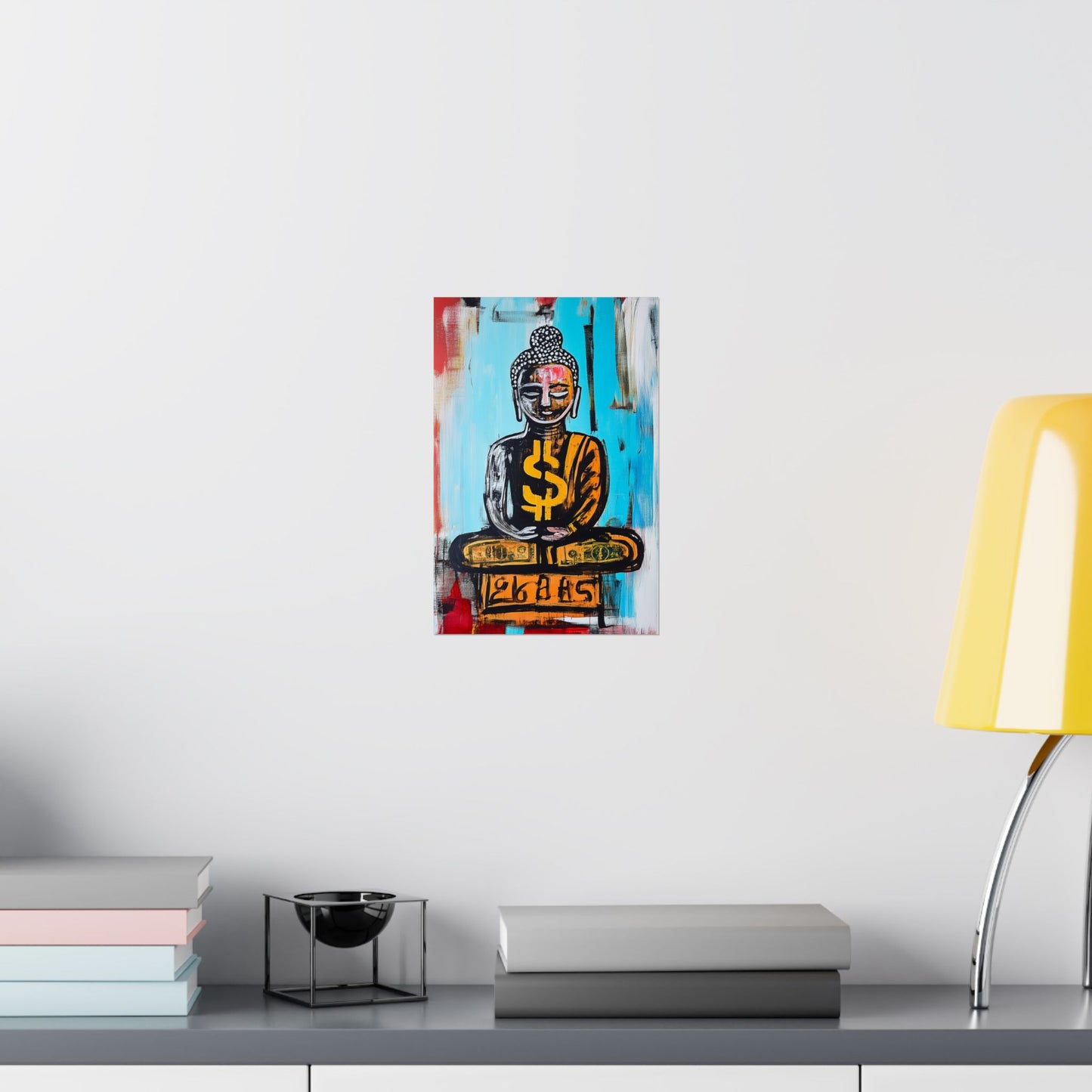 Buddha Series Blue Print