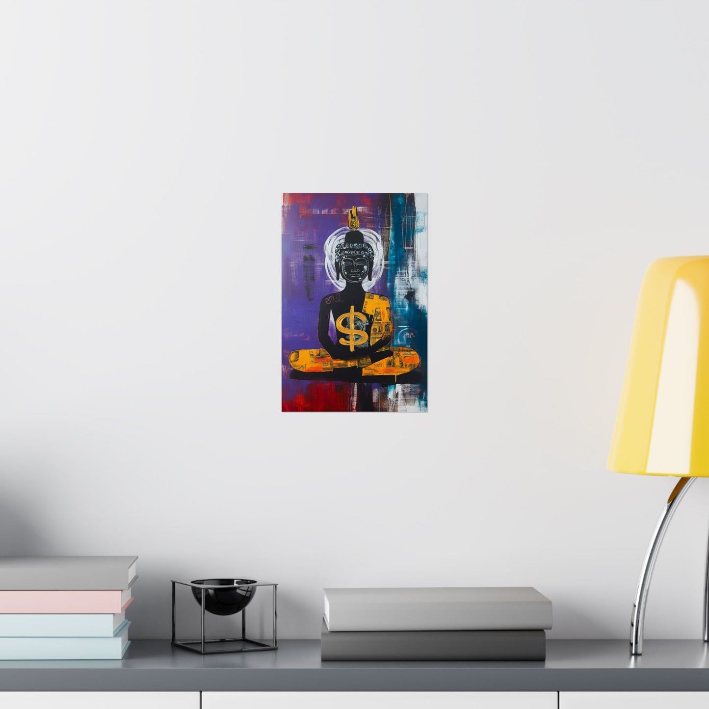 Buddha Series Purple Print