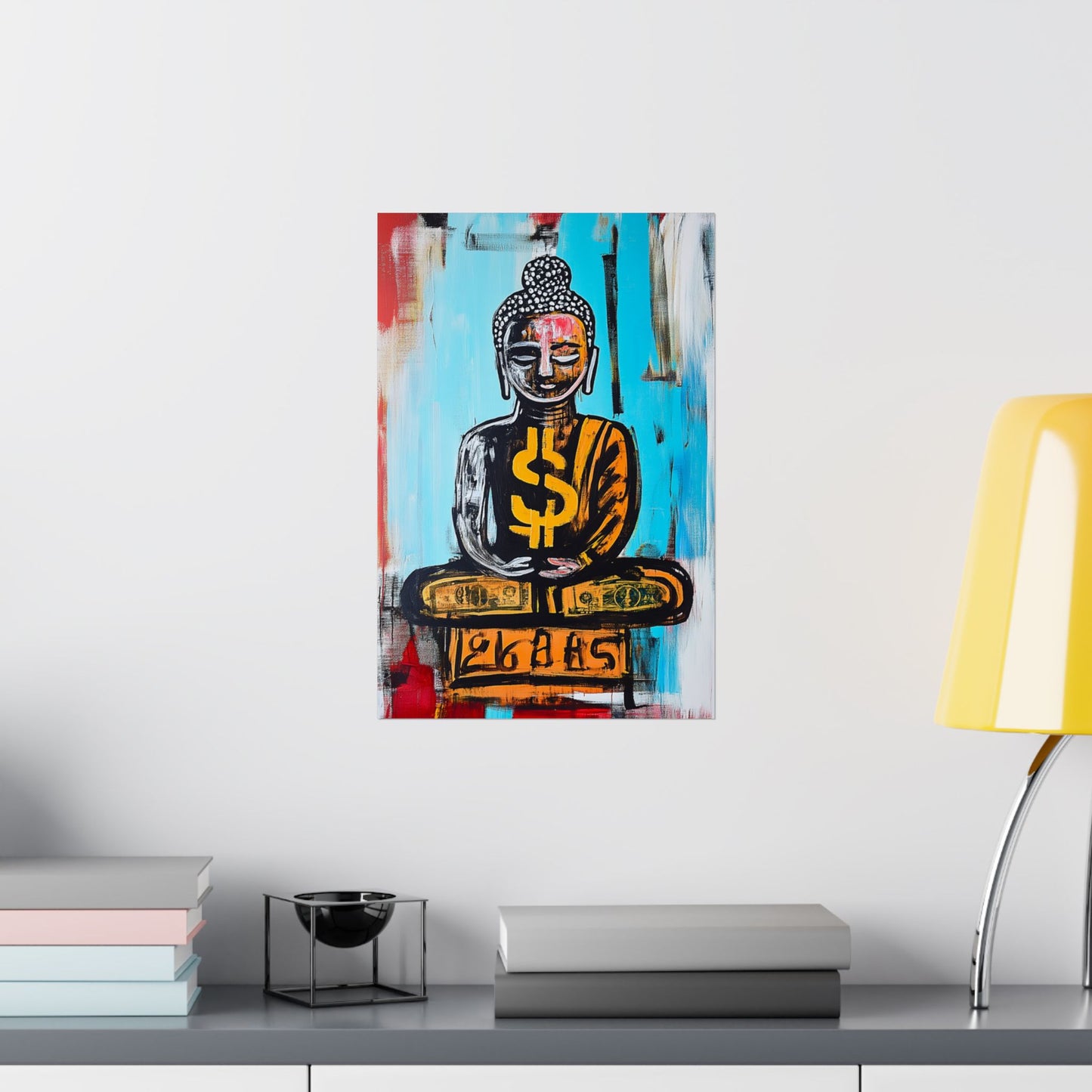 Buddha Series Blue Print