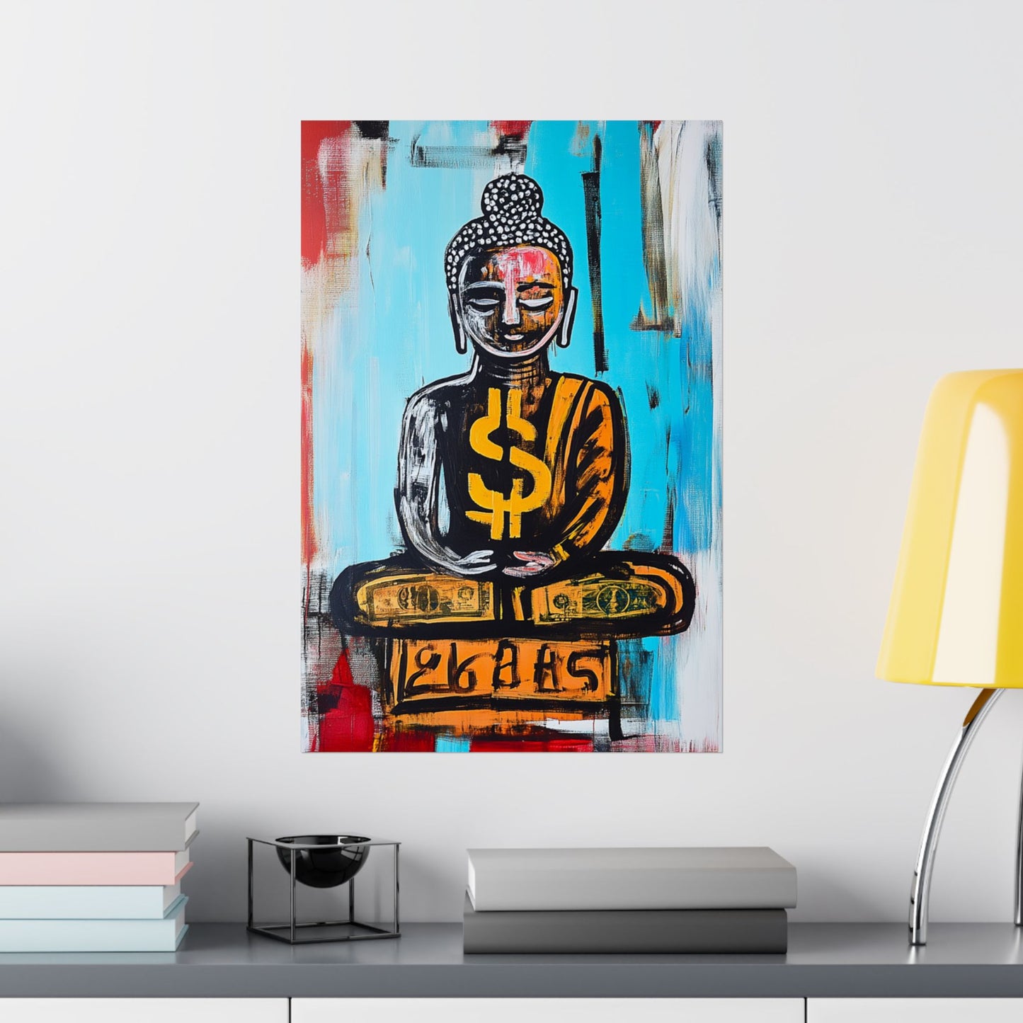 Buddha Series Blue Print