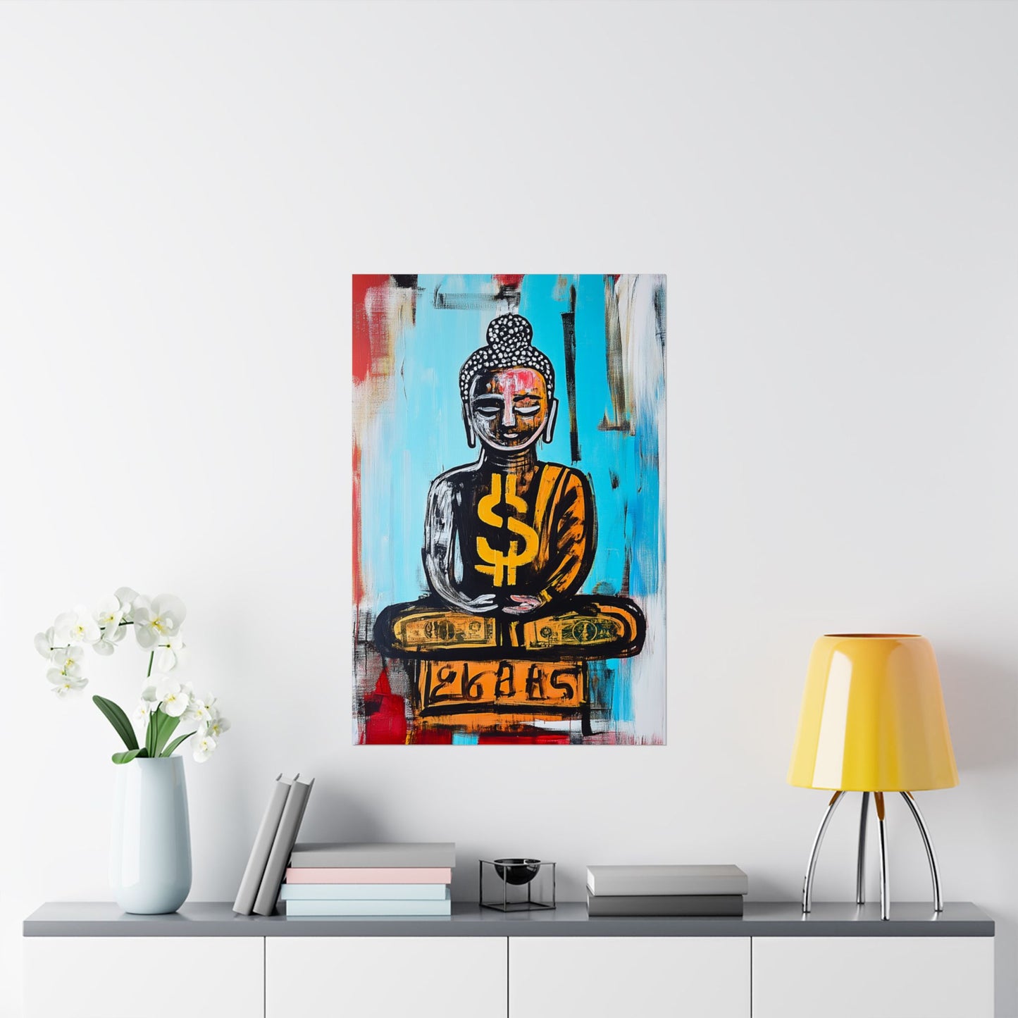 Buddha Series Blue Print